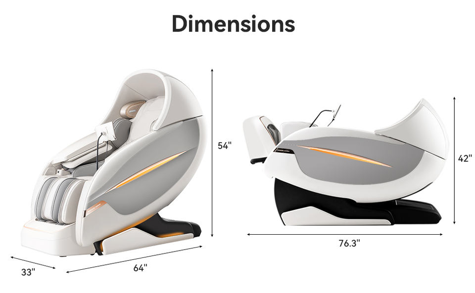 Mstar Shiatsu MS-131PLUS 4D Voice Massage Chair - Luxury Full Body with Hot Compress & Intelligent Control