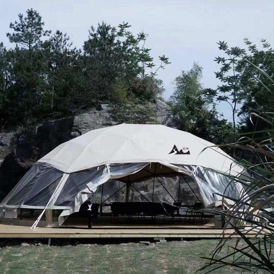 Geodesic Dome Modern Glamping Hotel Tent Luxury Outdoor Tents for Party or Resort