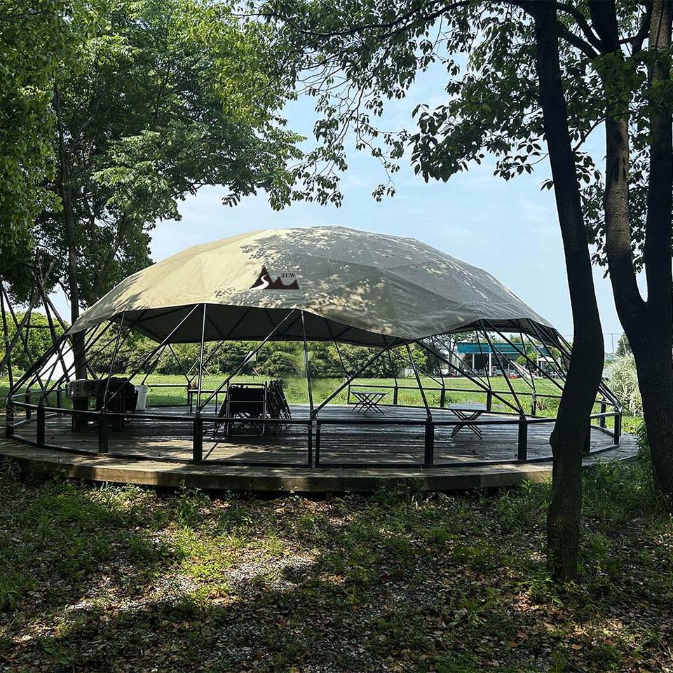 Geodesic Dome Modern Glamping Hotel Tent Luxury Outdoor Tents for Party or Resort