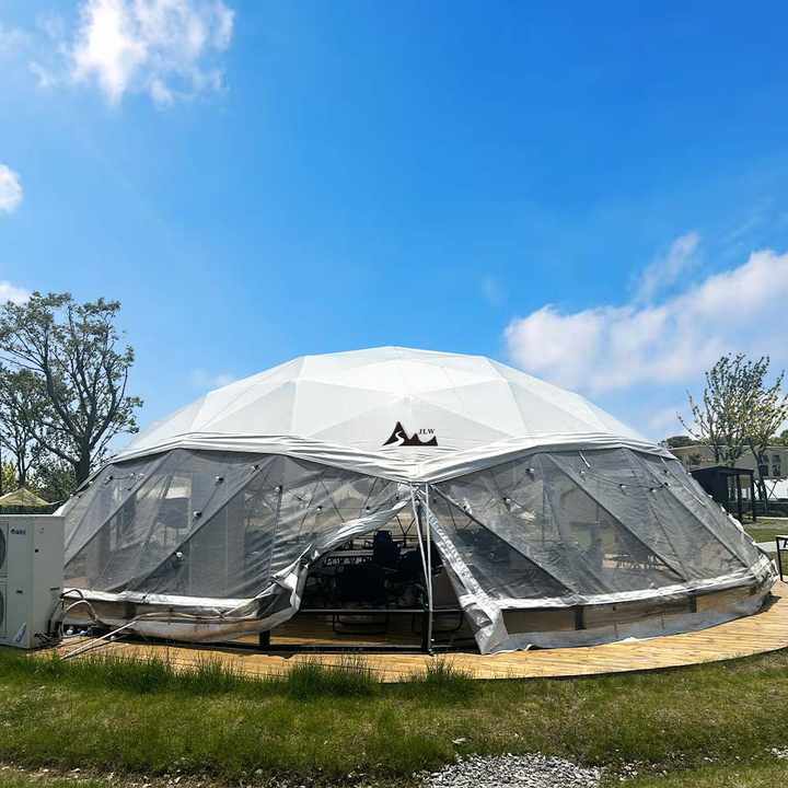 Geodesic Dome Modern Glamping Hotel Tent Luxury Outdoor Tents for Party or Resort