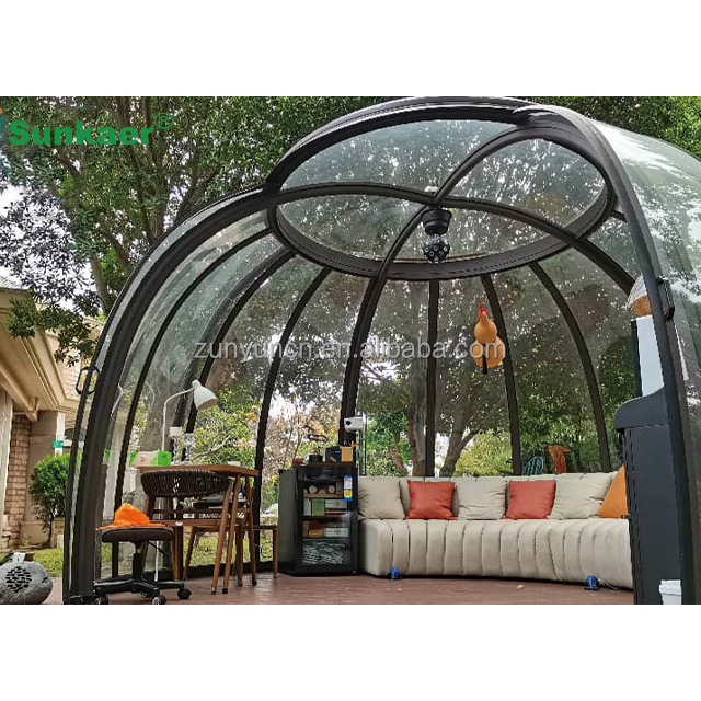 Designs Detachable Igloo Dome House With Bathroom 360 Degrees Full Transparency Outdoor Prefab Hotel Home