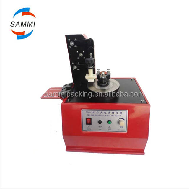 High Efficiency Electric Semi-automatic Pad Printing Machine for Plastic Rings and Bags One Color Cup Pad Printer 220V