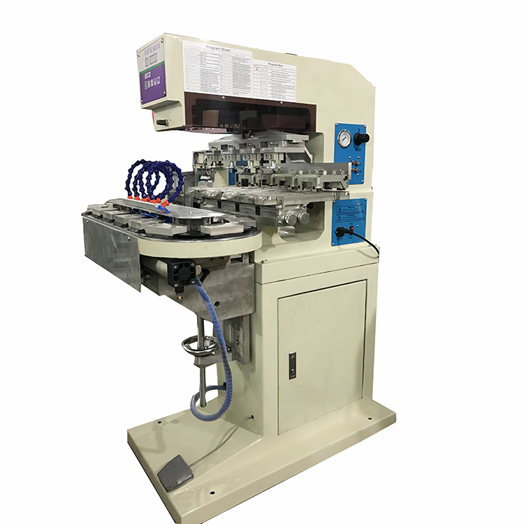 Small Semi-Automatic Multi Color Electric Pad Printer 4 Color Gravure Plate USB Connectivity 110/220V Printing Machine