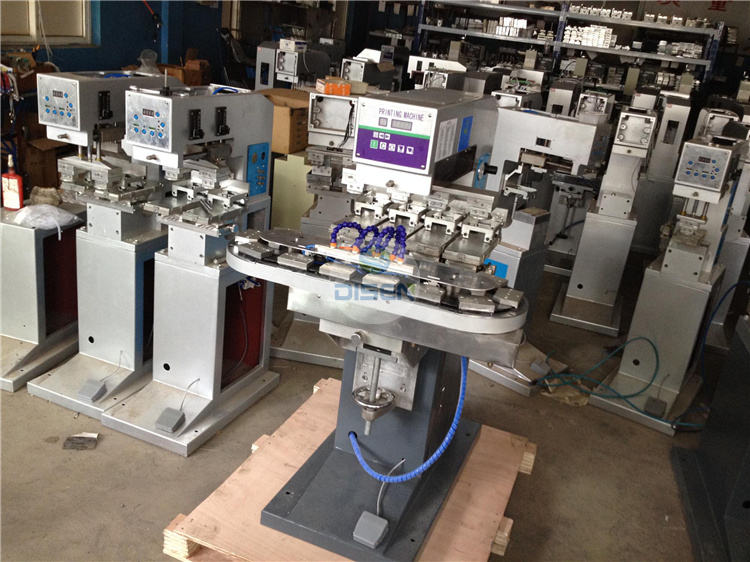 Small Semi-Automatic Multi Color Electric Pad Printer 4 Color Gravure Plate USB Connectivity 110/220V Printing Machine