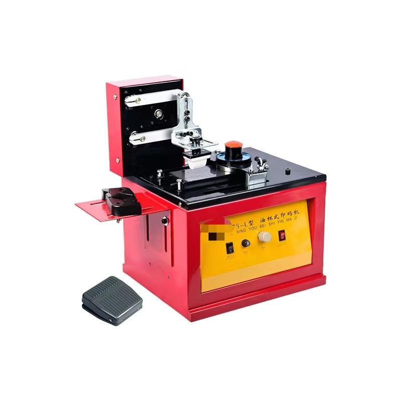 Desktop Electric Pad Printing Machine Used Oilcup Ink Manual Pad Printer