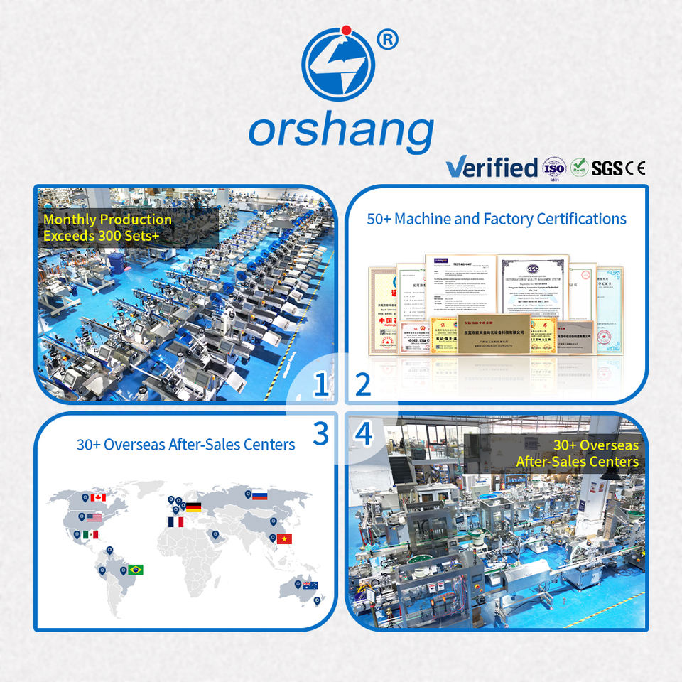 Orshang Agent Filling Machine Industrial Filling and Capping Production Line