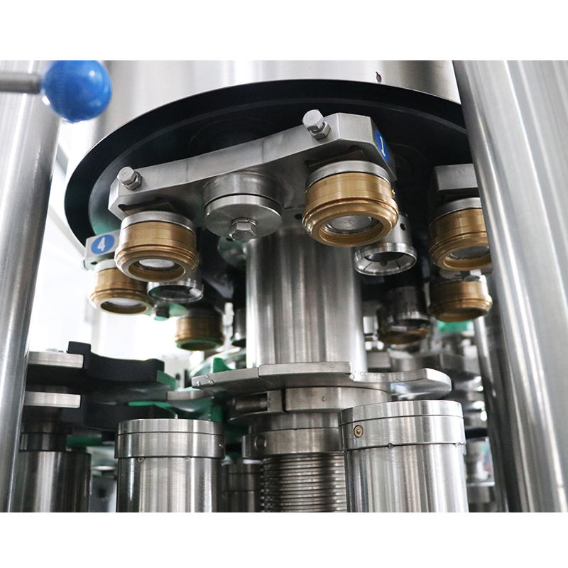 Automatic Soft Drink Juice Tin Aluminum Cans 2-in-1 Filling and Sealing Production Line Beer Beverage Can Filling Machine
