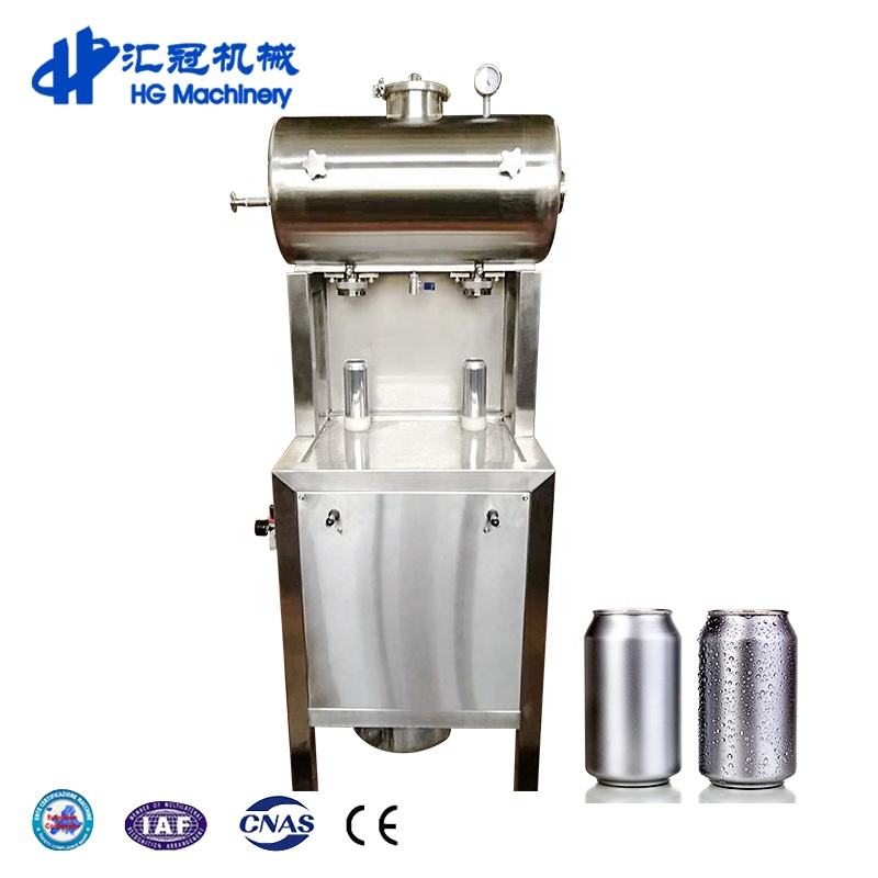 Semi-Automatic Beer Filling Machine for Cans Beer Canning Machine