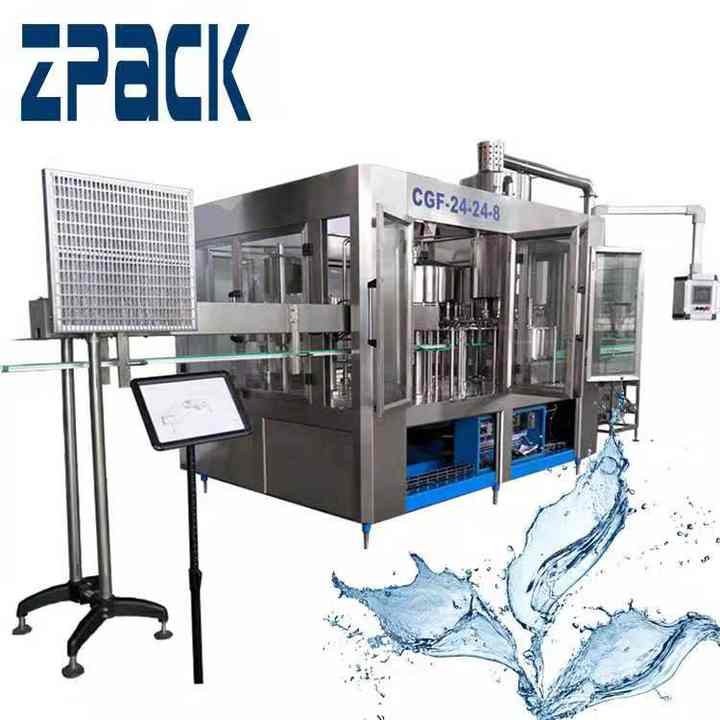 3000 Bottles Per Hour 500ml Pure Mineral Water Filling Machine