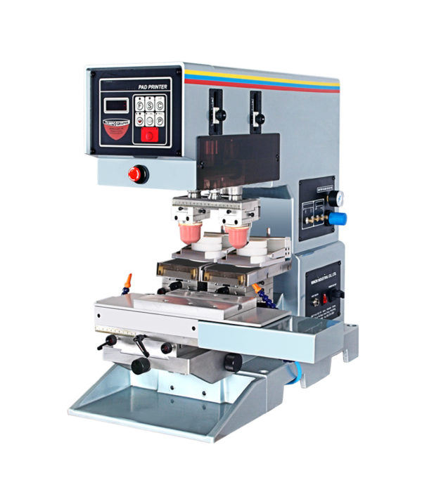 Pad Printing Machine Manufacture Electric Pad Printer Desktop Pad Printer 2 Colors