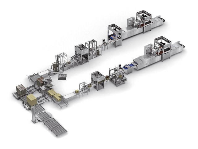 Automatic Water Production Line of Mineral Water With Filling and Packing Machine