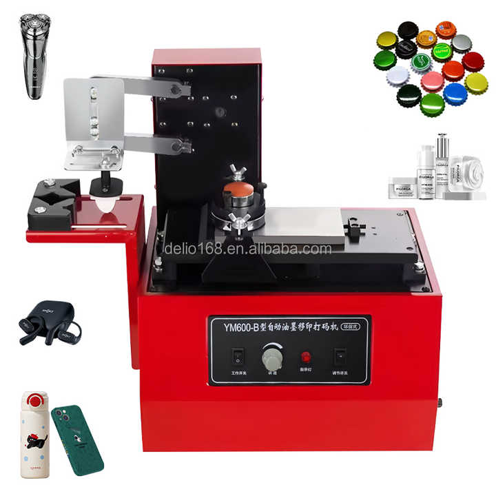 High-Quality Desktop Electric Single Color Pad Printer for Toys Date Code Printer