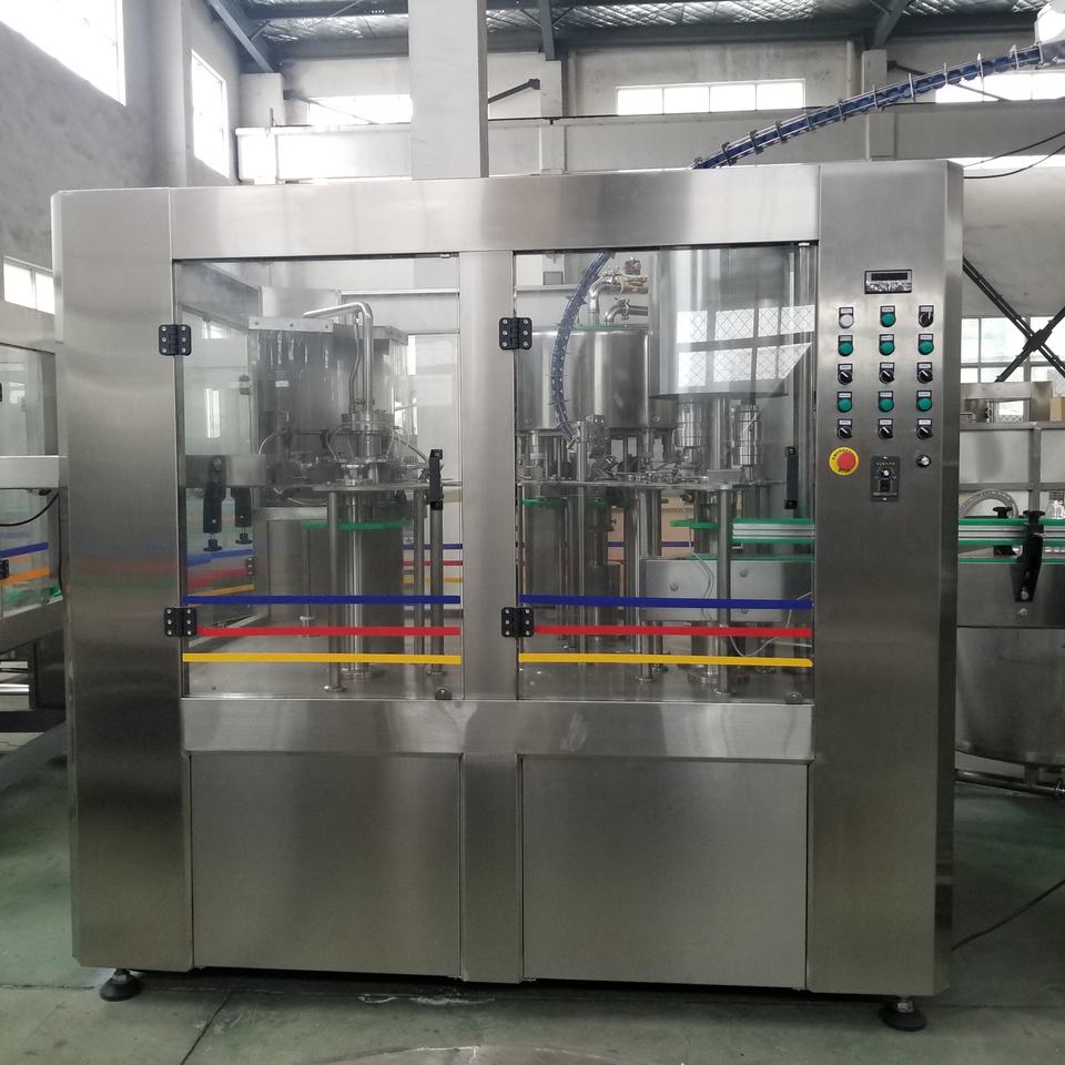 Zhangjiagang Supply CGF8-8-3 2000BPH 500ml Pure Water Filling Machine