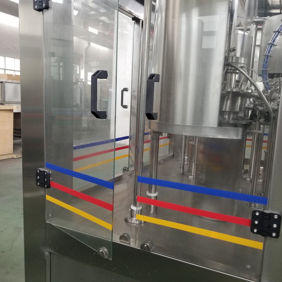 Zhangjiagang Supply CGF8-8-3 2000BPH 500ml Pure Water Filling Machine