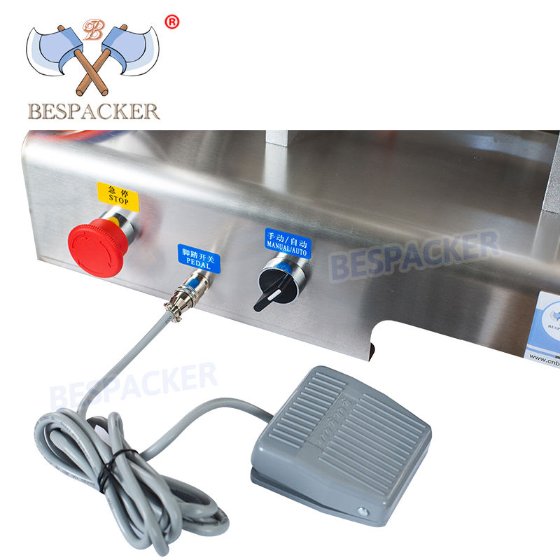 Bespacker Semi - Auto Lotion Bottle Cosmetic Filler Water Beverage Honey Cream Piston Paste Liquid Filling Machine