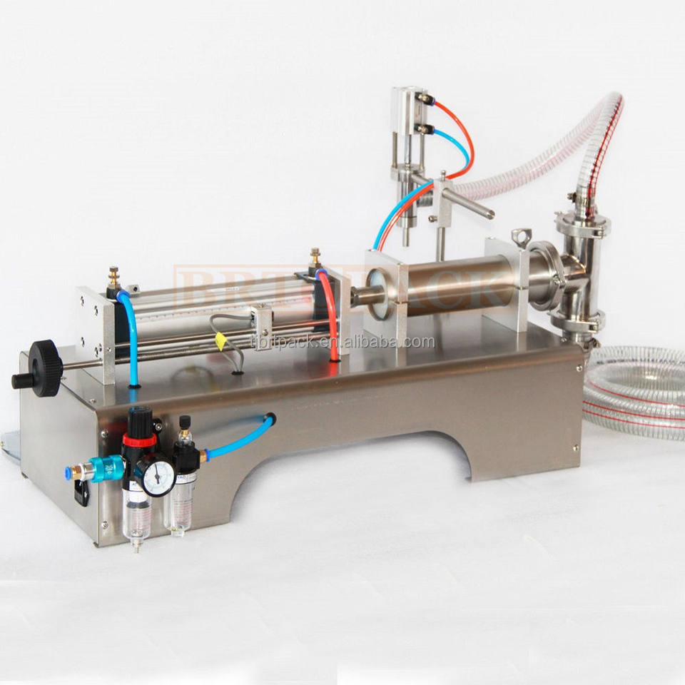 High Precision Auto Filling Machine for 10-100ML Glass Bottles Single Nozzle for High Viscosity Liquid Essential Oils Beverages