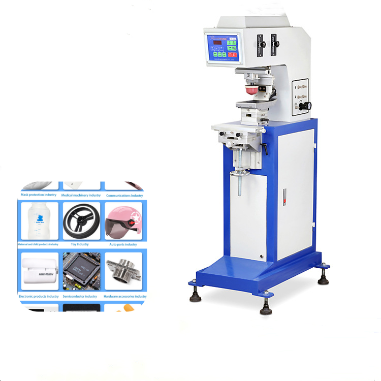 1 Color Tampografia Pad Printing Machines Electric Pad Printer for Keyboard/Phone Charger/Remote Control Etc.