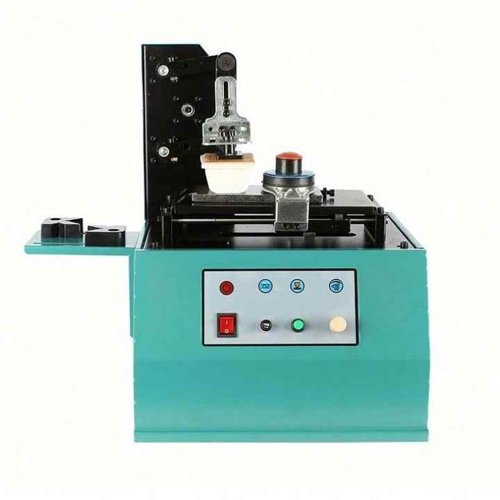 Commercial Pad Printing Machine Large Oil Cup Pad Printing Machine, Electric Date Glass Metal Plastic tank Inkjet Printer