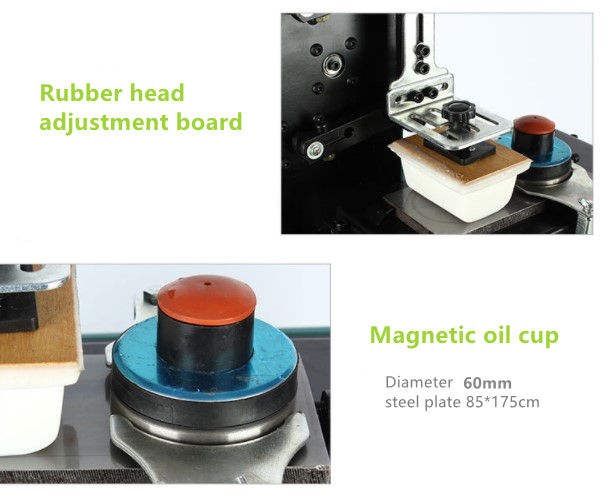 Commercial Pad Printing Machine Large Oil Cup Pad Printing Machine, Electric Date Glass Metal Plastic tank Inkjet Printer