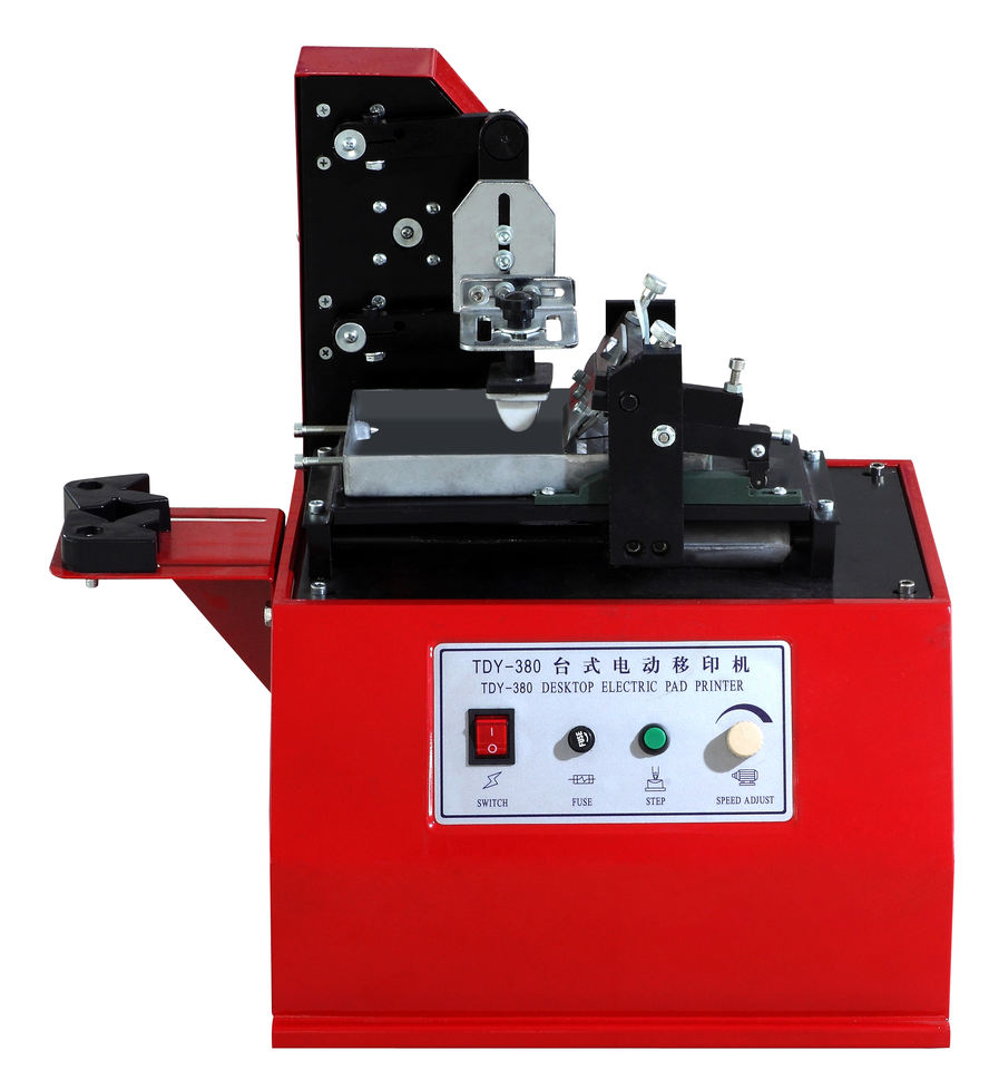Desktop Electric Pad Printer with Open Ink Plate