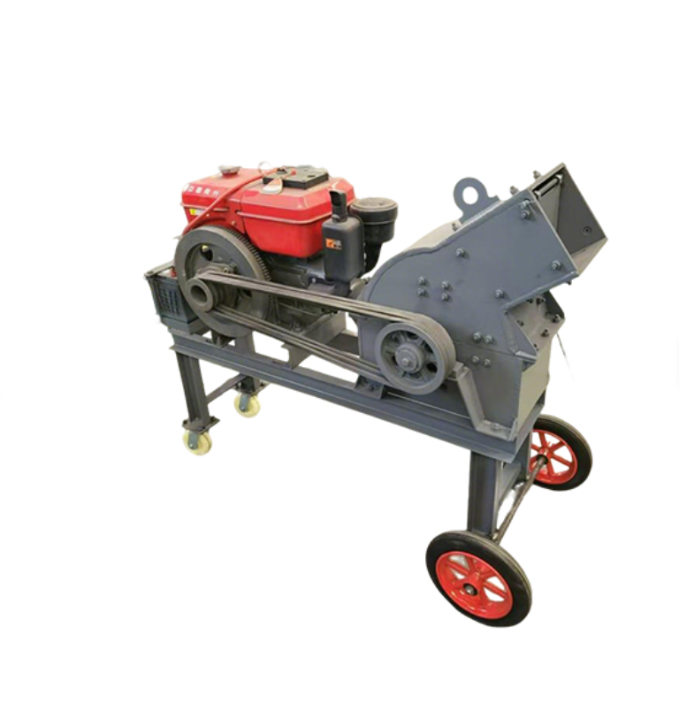 Diesel Engine Stone Rock Portable Hammer Crusher for Africa Southeast Asia Central Asia Core Components Bearing Gear