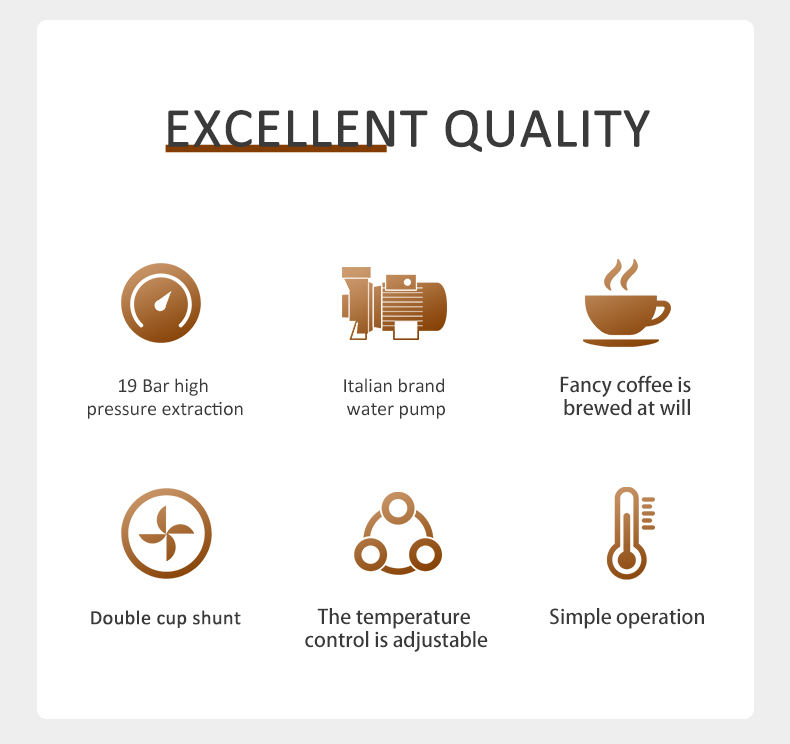 Professional Fully Automatic Commercial Touch Screen Espresso Coffee Maker Machine