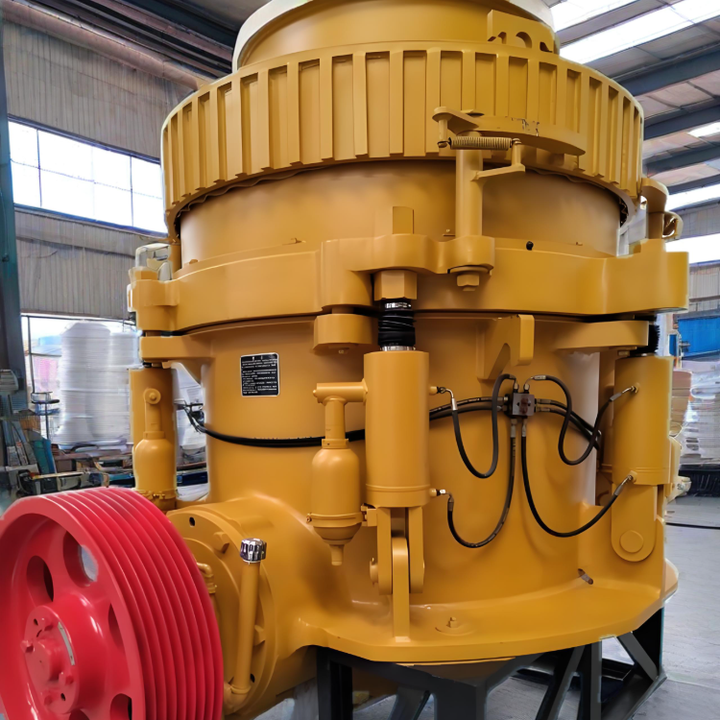 Stone Crusher Cone Crusher with Core Components for Ore & Stone Crushing PLC & Gear Included