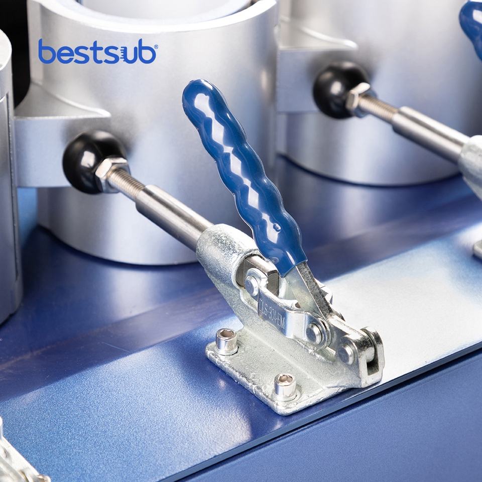 Plus Multi 5 Heaters Digital Coffee Mug Sublimation Transfer Press Printing Making Machine Mug Heat Press