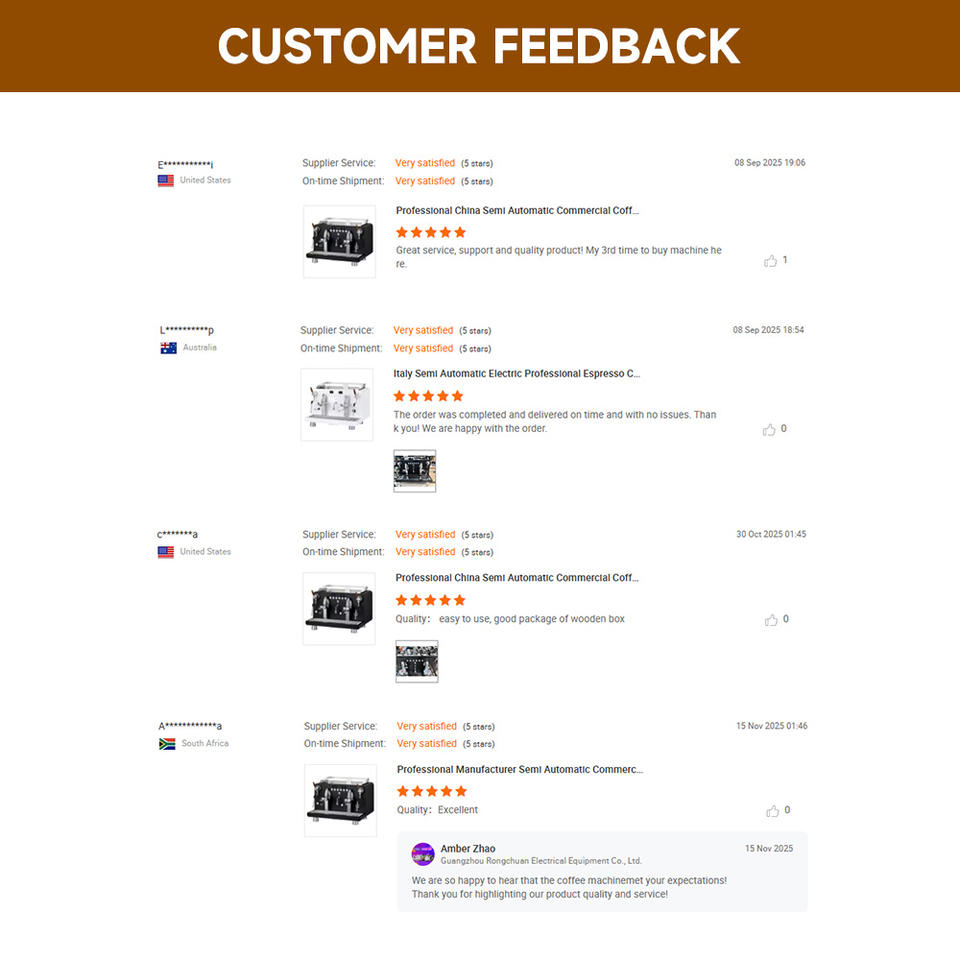 Professional Manufacturer Semi Automatic Commercial Coffee Maker Industrial Commercial Espresso Coffee Machine for Cafe