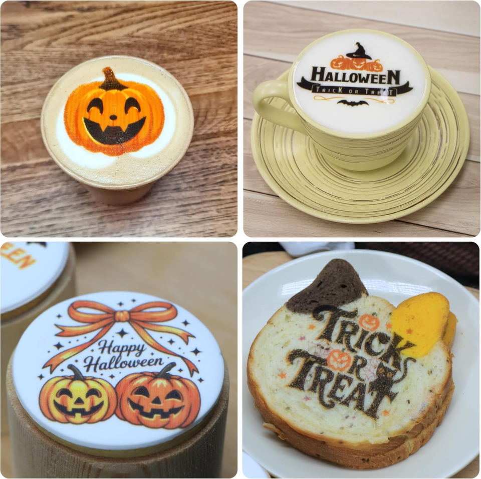 OEM Professional Flex Full-Automatic Edible Ink Touch Screen Food Coffee Latte Printer with Wi-Fi Multifunction Platform