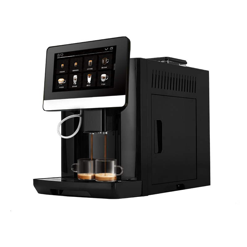 Commercial Fully Automatic Bean to Cup Home Cappuccino Espresso Coffee Machine for Business