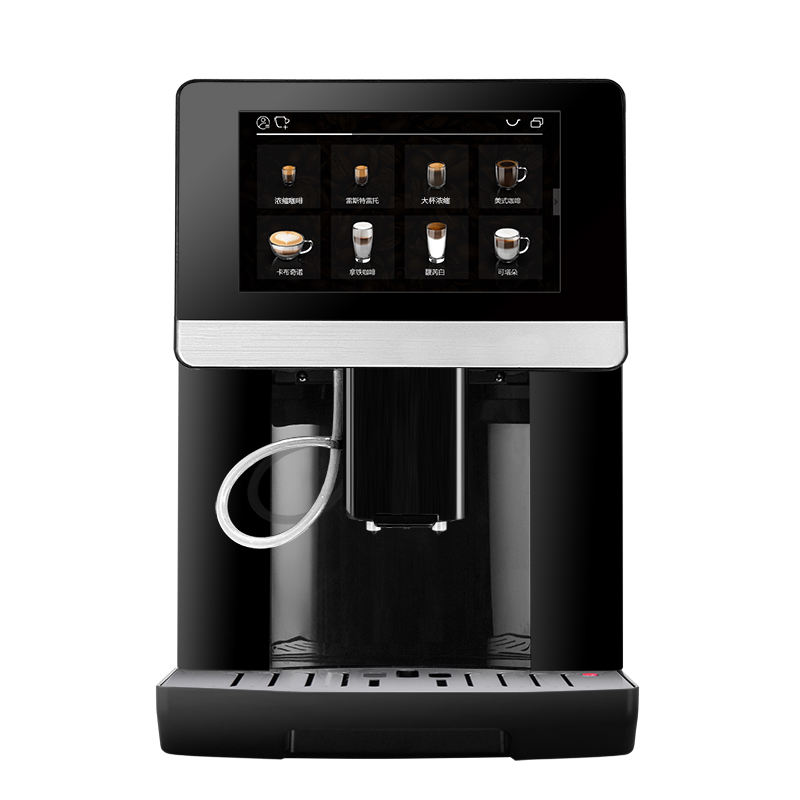 Commercial Fully Automatic Bean to Cup Home Cappuccino Espresso Coffee Machine for Business