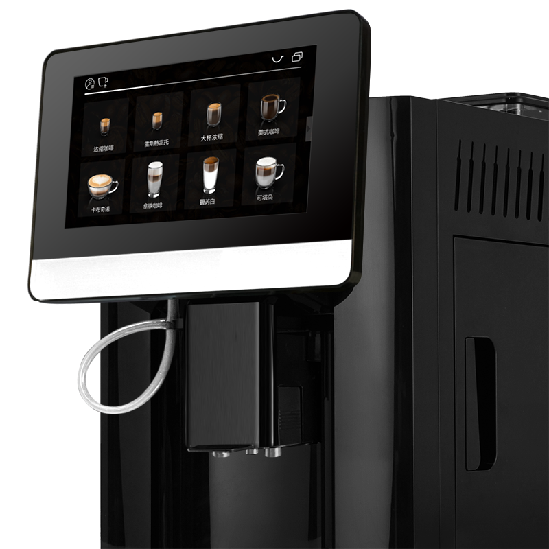 Commercial Fully Automatic Bean to Cup Home Cappuccino Espresso Coffee Machine for Business