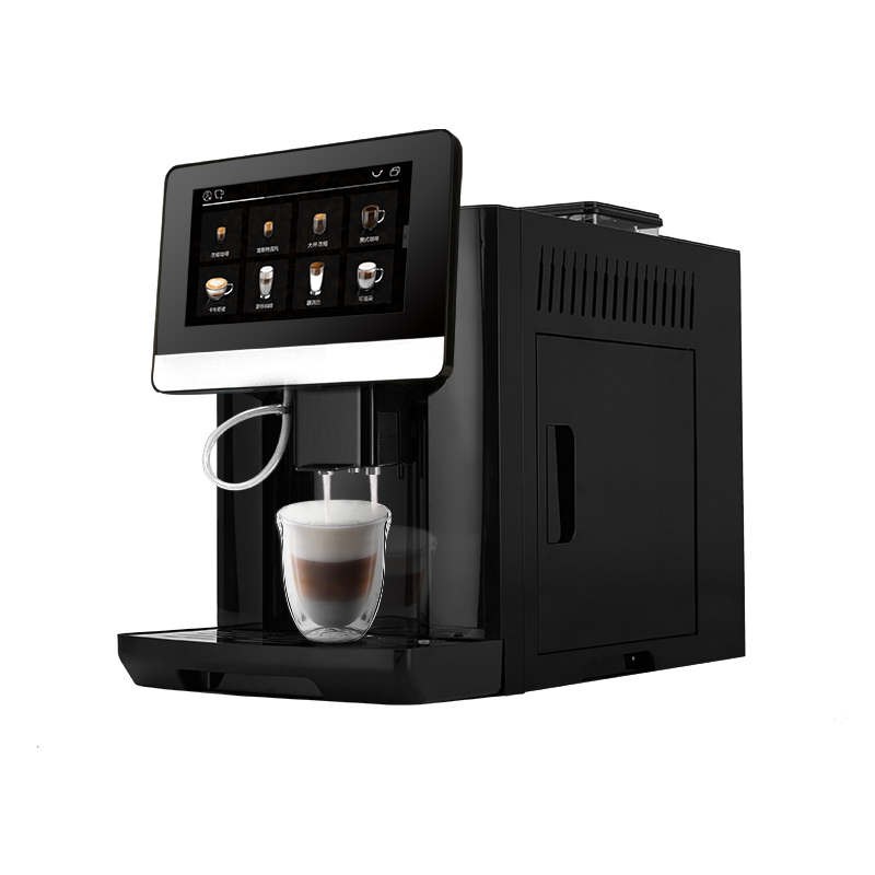 Commercial Fully Automatic Bean to Cup Home Cappuccino Espresso Coffee Machine for Business