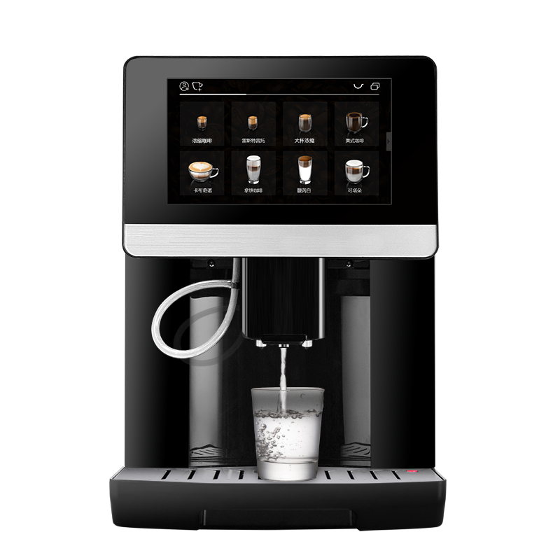 Commercial Fully Automatic Bean to Cup Home Cappuccino Espresso Coffee Machine for Business