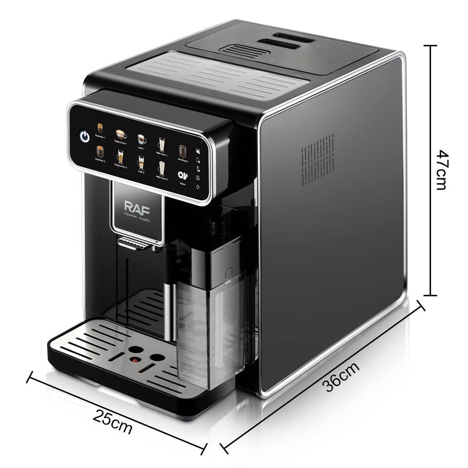 High End Atmosphere Household Commercial Intelligent Fully Automatic Touch Screen Smart Espresso Coffee Maker Machine