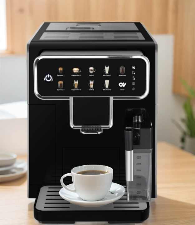 High End Atmosphere Household Commercial Intelligent Fully Automatic Touch Screen Smart Espresso Coffee Maker Machine