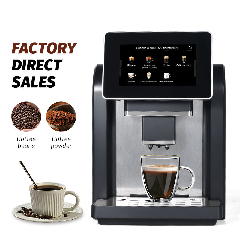 MOSEENER Professional Coffee Machine Automatic Coffee Machine Fully Automatic Screen Control Commercial Espresso Coffee Machine