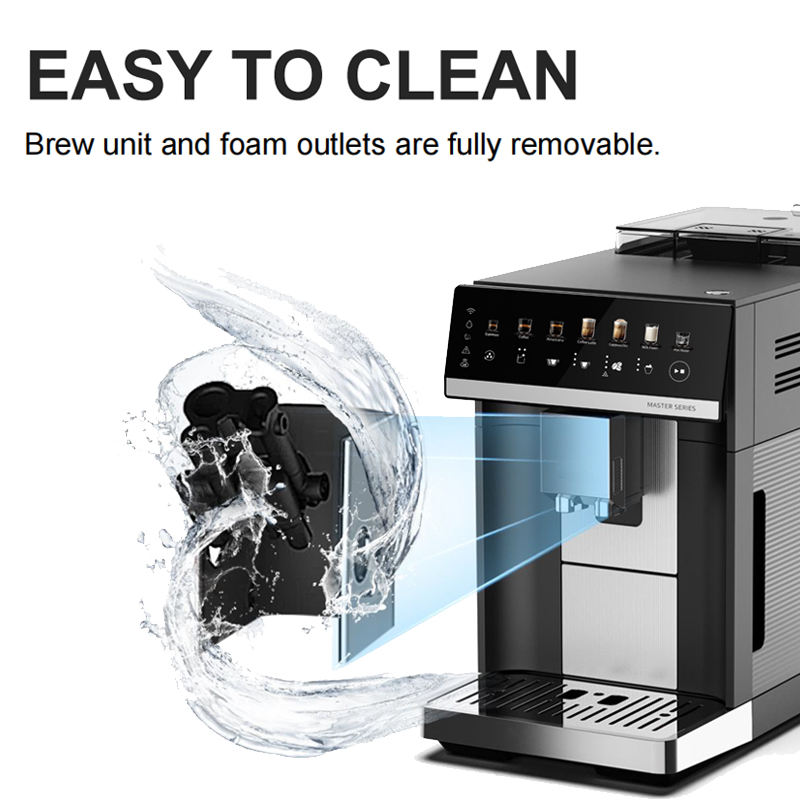 M3 15Bar Professional Smart Home Milk Cappuccino Latte Espresso Machine Fully Automatic Coffee Maker Machine
