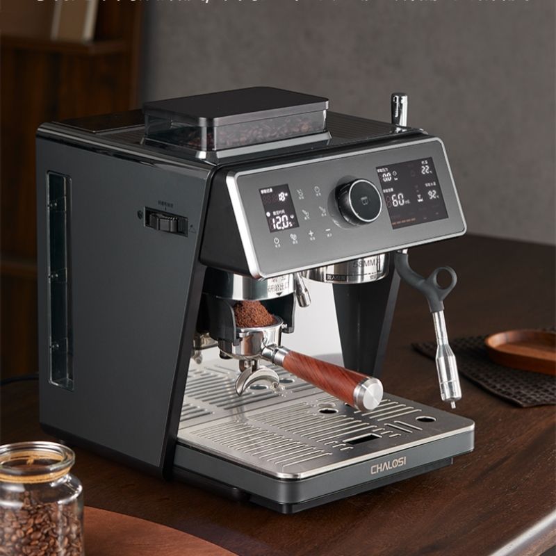 Commercial 58mm Espresso Coffee Machine Semi-Automatic Luxury 20 Bar Coffee Machine with Grinder for Cafe Americano