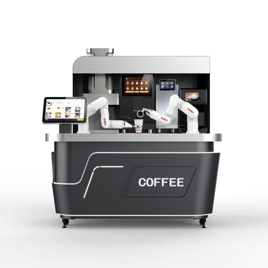 Eloja Commercial Two-arm Coffee Robot Cross-arm Flower Table Bar Automatic Milk Tea Machine Coffee Machine Programmable