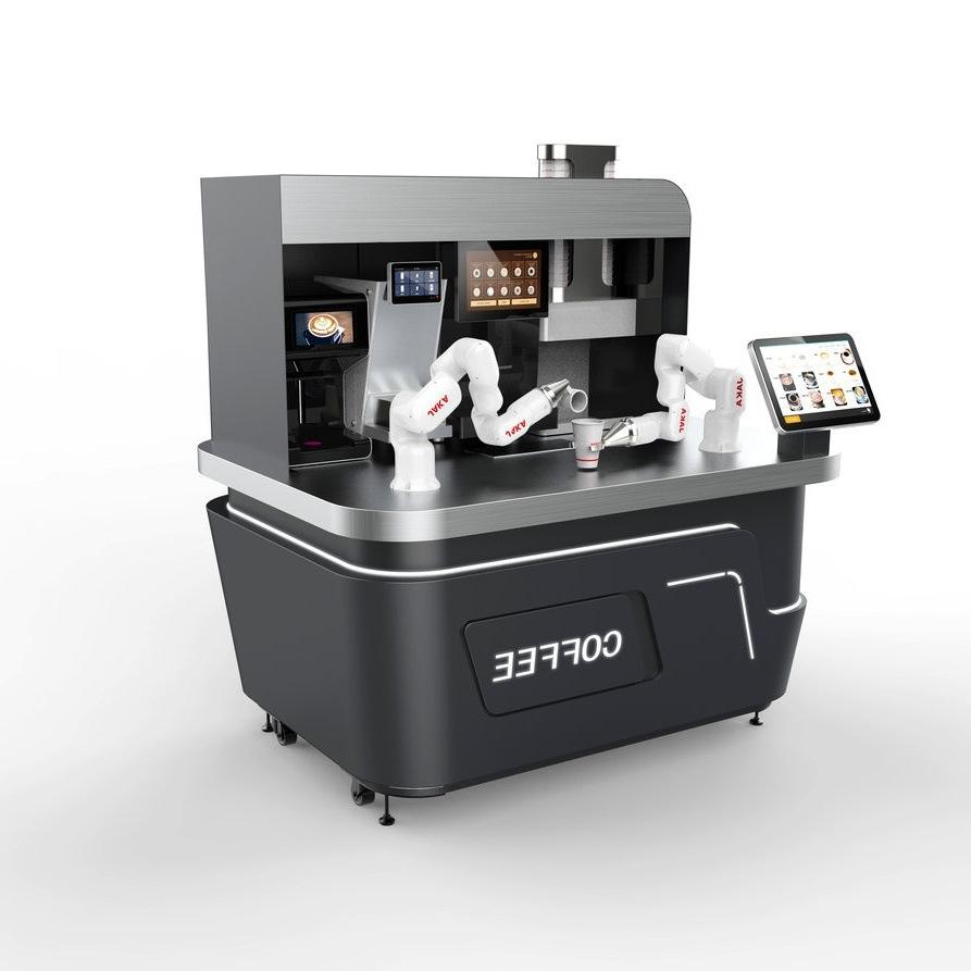 Eloja Commercial Two-arm Coffee Robot Cross-arm Flower Table Bar Automatic Milk Tea Machine Coffee Machine Programmable
