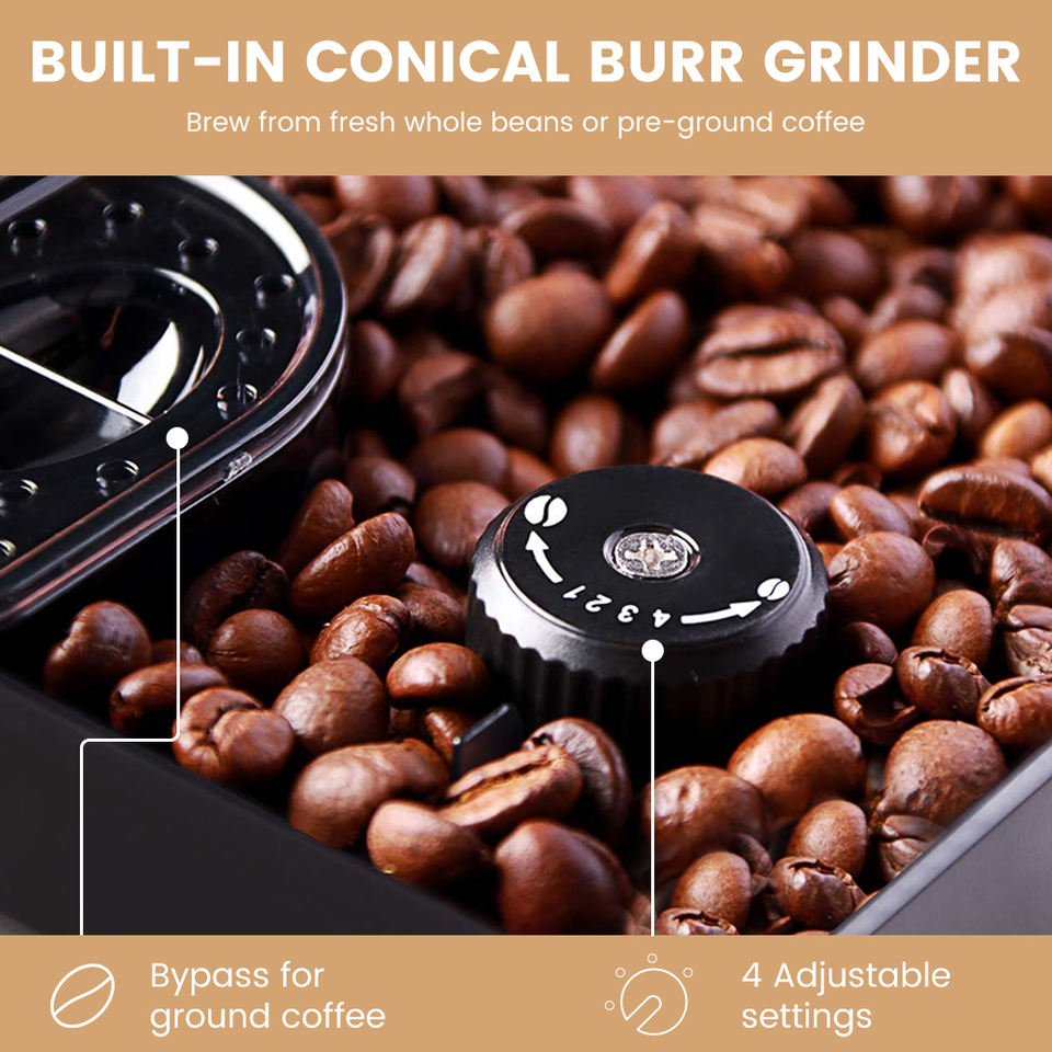 M3 15bar Smart Cappuccino Espresso Maker Home Auto Coffee Machine Automatic