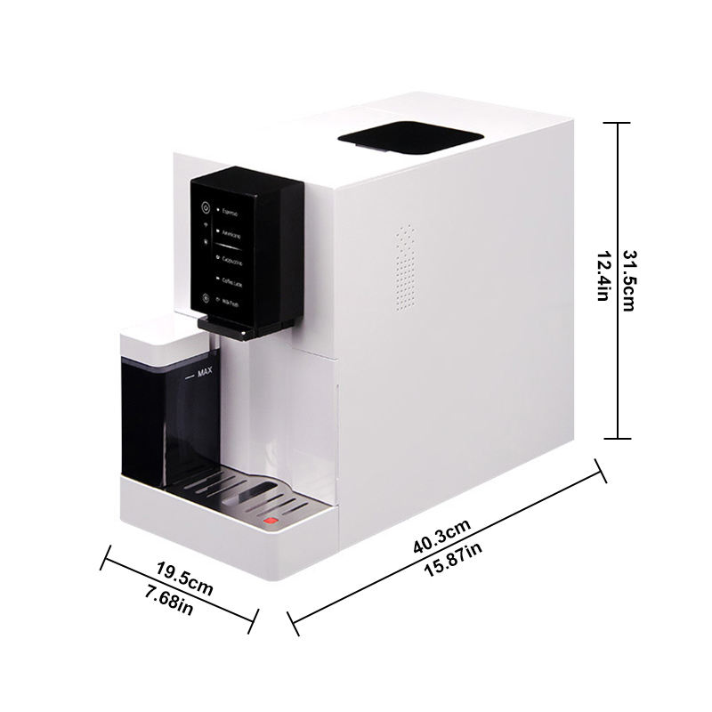 Fully Automatic Coffee Maker Professional Espresso Office Smart Coffee Machine Espresso Machine with Milk Tank