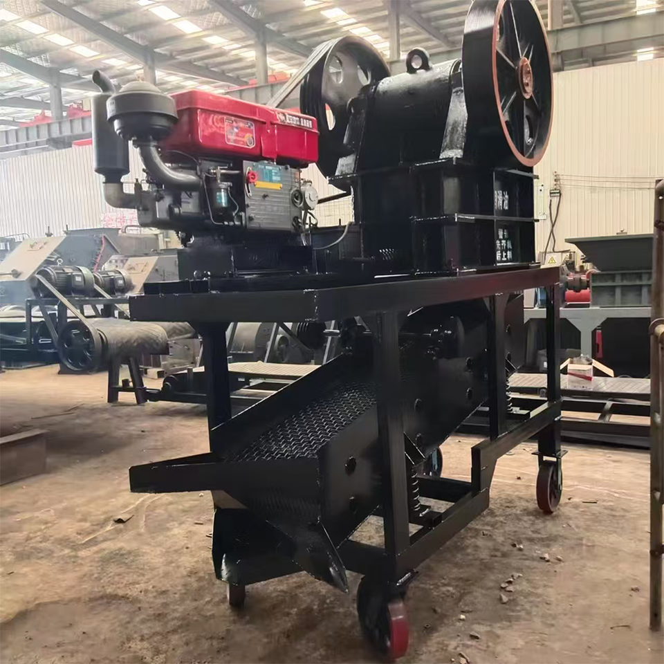 Mobile Hard Rock Crusher With Sieve Machine for Stone Mining Quarry Ore Granite Limestone Construction Waste Crushing