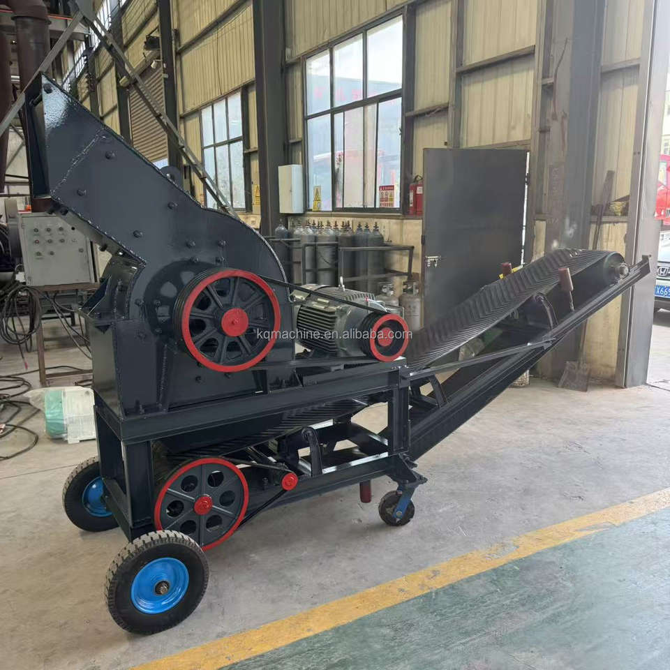 Rock Stone Crusher Small Mobile Diesel Hammer Crusher, Gold Ore Coal Hammer Crusher Machine for