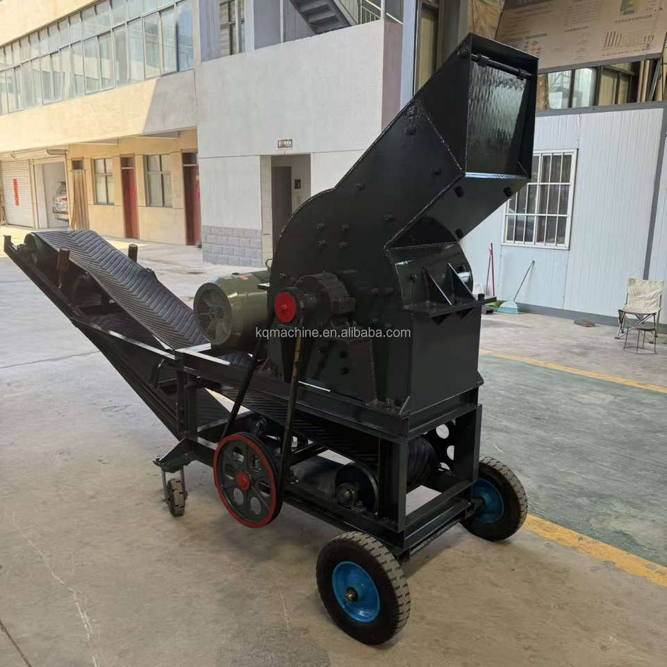 Rock Stone Crusher Small Mobile Diesel Hammer Crusher, Gold Ore Coal Hammer Crusher Machine for