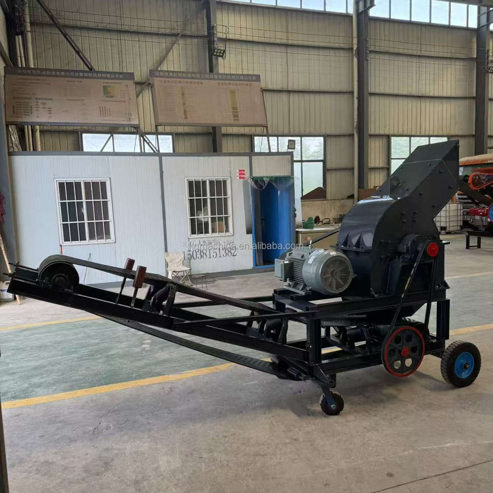 Rock Stone Crusher Small Mobile Diesel Hammer Crusher, Gold Ore Coal Hammer Crusher Machine for