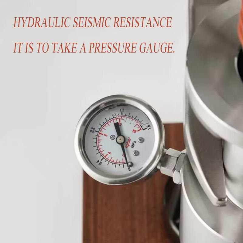 Manual Espresso Maker Stainless Steel Hand Press Coffee Machine