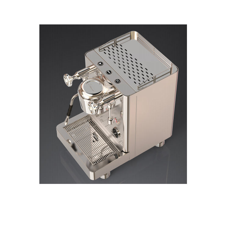 Home and Small Cafe Use Single Group SS Boiler Electric Control Espresso Coffee Machines for Business